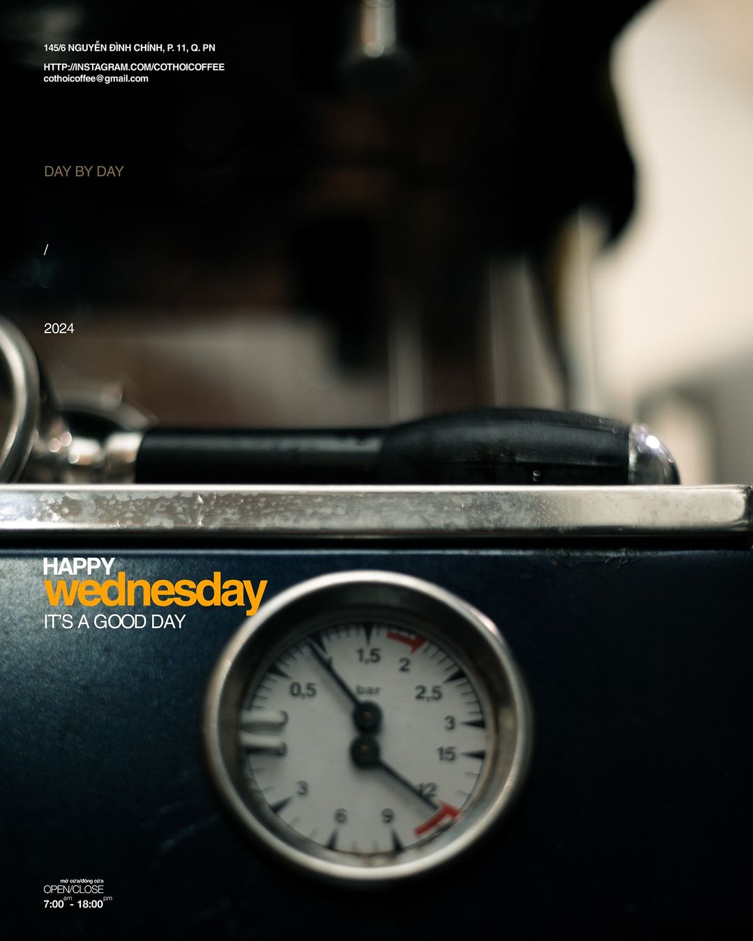 [☕️🇻🇳] Cố Thời Coffee 🥤 Top1Coffee ☕️ Happy Wednesday  —————
Cố Thời Coffee
145/6 Nguyễn Đình Chính, P.11, Q. Phú Nhuận
7AM – 6PM
, shares-0✔️ , likes-5❤️️ , date-2024-09-03 13:18:49🇻🇳🇻🇳🇻🇳📰🆕