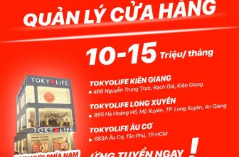 [💼🇻🇳] Tuyển Dụng TokyoLife  👁 Top1Jobs👥 Công việc chỉ có tại TokyoLife
KHU VỰC PHÍA NAM TUYỂN DỤNG QUẢN LÝ CỬA HÀNG
Địa chỉ làm việc:
– TokyoLife Kiên Giang: 466 Ng , shares-8✔️ , likes-18❤️️ , date-2024-09-05 16:01:02🇻🇳🇻🇳🇻🇳📰🆕