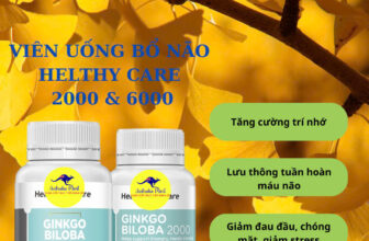 [🆕🇻🇳]  Australia Mart – Cung cấp trực tiếp hàng Úc 🧑‍🧒❤️️👶⭐️ Bổ não Healthy Care Ginkgo Biloba
Nhiều khách khen viên uống Ginkgo này hiệu quả lắm. Ai hay nhức đầu, chóng mặt, hoa mắt, làm việc thiếu tập trung, khó  , shares-0✔️ , likes-0❤️️ , date-2024-09-05 23:00:12🇻🇳🇻🇳🇻🇳📰🆕