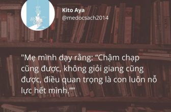 [🆕🇻🇳] Mê Đọc Sách – Trang sách mở ra, trời xa xích lại  📚 Top1Book 📖 “Mẹ mình dạy rằng: “Chậm chạp cũng được, không giỏi giang cũng được, điều quan trọng là con luôn nỗ lực hết mình.””
(Một lít nước mắt)
, shares-4✔️ , likes-70❤️️ , date-2024-09-05 14:00:23🇻🇳🇻🇳🇻🇳📰🆕📚