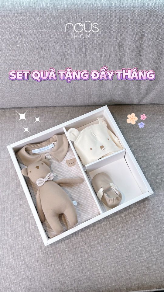 [🆕🇻🇳] Nous HCM 🧑‍🧒❤️️👶⭐️ SET QUÀ TẶNG 5 MÓN MẪU MỚI NHẤT Mẫu set 5 món best seller tháng 08 đã về thêm rồi đây ạ, ba mẹ ưng mẫu này đặt hàng nhanh cho bé yêu nha. ƯU ĐÃI THÁNG 9 ​
, shares-1✔️ , likes-25❤️️ , date-2024-09-04 16:02:29🇻🇳🇻🇳🇻🇳📰🆕