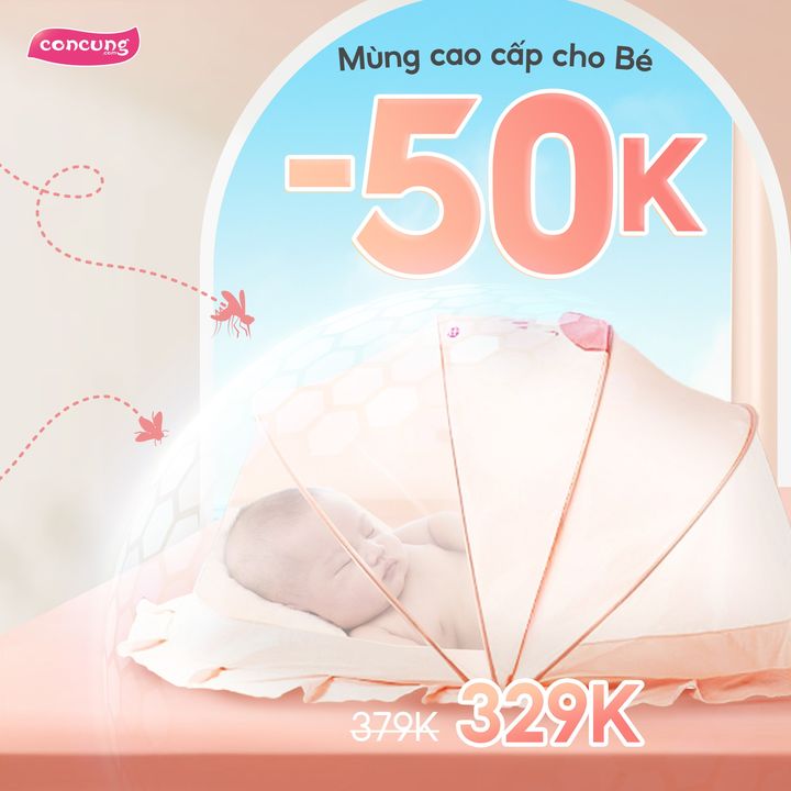 [👶🇻🇳] Con Cưng – Mang đến những sản phẩm tốt nhất cho trẻ em Việt Nam 😎❤️️⭐️ – MÙNG CAO CẤP #ANIMO GIẢM 50K – CHỈ CÒN #329K

😴Sử dụng mùng giúp cản côn trùng …