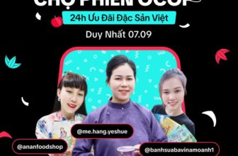 [🆕🇻🇳] TikTok Shop Vietnam  – Where Entertainment meets Commerce ♥️️ Top1Index 📚  CHỢ PHIÊN OCOP 07.09 TRÊN TikTok ShopBạn đã chuẩn bị cho một hành trình ẩm thực và mua sắm thú vị chưa?
Ngày 07.09, từ 0h đến 24h, hãy tham gia Chợ Phi , shares-1✔️ , likes-4❤️️ , date-2024-09-05 17:00:22🇻🇳🇻🇳🇻🇳📰🆕