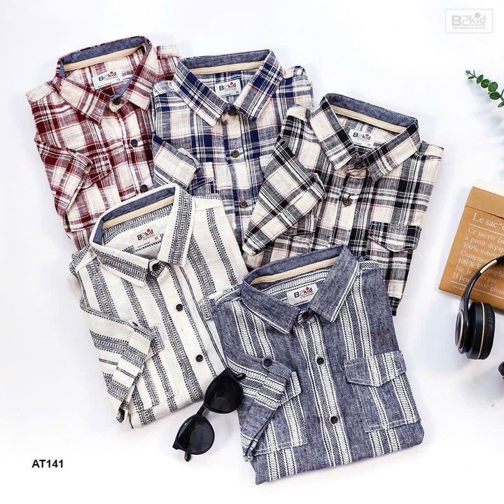 [🙇🇻🇳] B2KID – Chuyên sỉ buôn quần áo trẻ em 😎❤️️⭐️ – ✦𝐁𝟐𝐊𝐈𝐃✦: Sơ mi caro ngắn tay túi hộp AT141: áo sơ mi vải sô kết h …