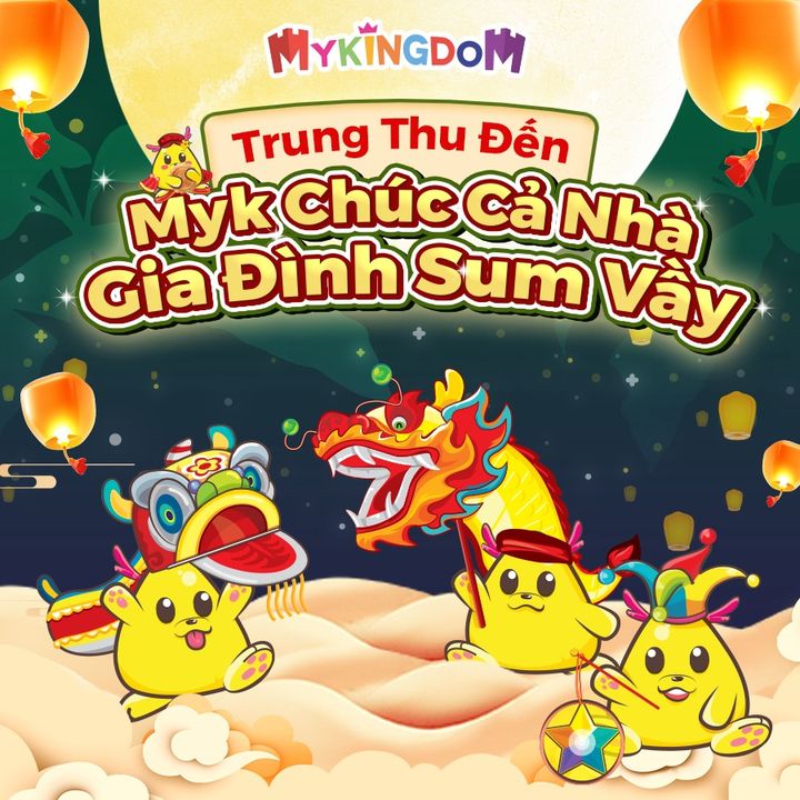 [🧸️🇻🇳] Mykingdom – Đồ Chơi Chính Hãng – An Toàn Cho Bé – Giá Tốt Cho Mẹ 🛴Top1Toys 🧸️ – TRUNG THU ĐẾN – MYK CHÚC CẢ NHÀ – GIA ĐÌNH SUM VẦY



🎶 Tết Trung Thu rước đèn …