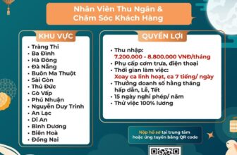 [🆕🇻🇳] Tuyển Dụng Nguyễn Kim 👁 Top1Jobs👥 Trung thu rộn ràng vẫn còn dư âm, nhà Nguyễn Kim mở cơ hội cho bạn gia nhập đại gia đình của chúng tôi với các vị trí hấp dẫn:
Nhân viên Thu Ngân & Chăm  , shares-5✔️ , likes-11❤️️ , date-2024-09-19 01:00:26🇻🇳🇻🇳🇻🇳📰🆕