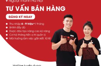 [💼🇻🇳] Tuyển Dụng TokyoLife  👁 Top1Jobs👥 Ở ĐÂY CÓ VIỆC LÀM – THU NHẬP 6-10TR
TokyoLife tuyển dụng Tư vấn bán hàng khu vực SƠN TÂY – HOÀI ĐỨC – MÊ LINH- CHƯƠNG MỸ
Địa chỉ , shares-2✔️ , likes-12❤️️ , date-2024-09-20 16:00:11🇻🇳🇻🇳🇻🇳📰🆕