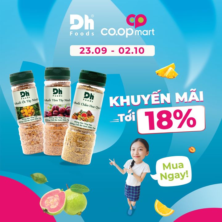 [😋🇻🇳] Dh Foods – ❤ GIA VỊ TỰ NHIÊN – HÀNH TRÌNH ĐI KHẮP VIỆT NAM VÀ VƯƠN RA THẾ GIỚI ❤ 🍔Top1Food 🍜 – 🔥🔥 Deal Muối Chấm đã tới Co.op Mart rồi nè!



Mưa gió bão bùng cũng không c …