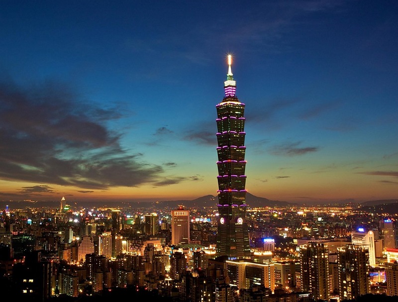 TOP 10 tòa nhà cao nhất thế giới. Taipei 101