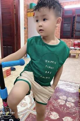 [🆕🇻🇳]  DaBi Kids – Thời trang trẻ em thiết kế 🧑‍🧒❤️️👶⭐️ Bộ hàn xẻn cotton đũi bao cưng .trai gái mặc đều được ạ
 Size :6kg _22kg 
 Combo 3 bộ giá siêu yêu  và miễn Ship cho các mẹ ạ 
 Thiệt ko Ở đâu rẻ mà chất l , shares-0✔️ , likes-0❤️️ , date-🇻🇳🇻🇳🇻🇳📰🆕