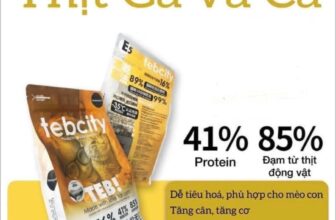 [🆕🇻🇳] FamiPet – Siêu Thị Cho Thú Cưng 🐶🦜 Top1Pets 🐱🐠 #Famipet lại về thêm hạt ạ
Hạt TebCity là series hạt cao cấp nhất của dòng Teb! với độ đạm lên tới 40-42%, 86% nguyên liệu đến từ động vật và đặc biệt KHÔ , shares-0✔️ , likes-4❤️️ , date-2024-10-12 21:15:31🐶🐱🇻🇳🇻🇳🇻🇳📰🆕