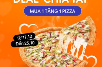 [🆕🇻🇳] Dodo Pizza Vietnam – Chuỗi nhà hàng Pizza tại TP.HCM 🍔 Top1Food  🍜 TIN HOT – DODO PIZZA TUNG DEAL CHIA TAY
[17/10 – 25/10] MUA 1 TẶNG 1 PIZZABạn hông nhìn nhầm đâu, Dodo chuẩn bị đổi menu mới nên tung deal chia tay đó nh , shares-25✔️ , likes-488❤️️ , date-2024-10-15 22:28:34🇻🇳🇻🇳🇻🇳📰🆕