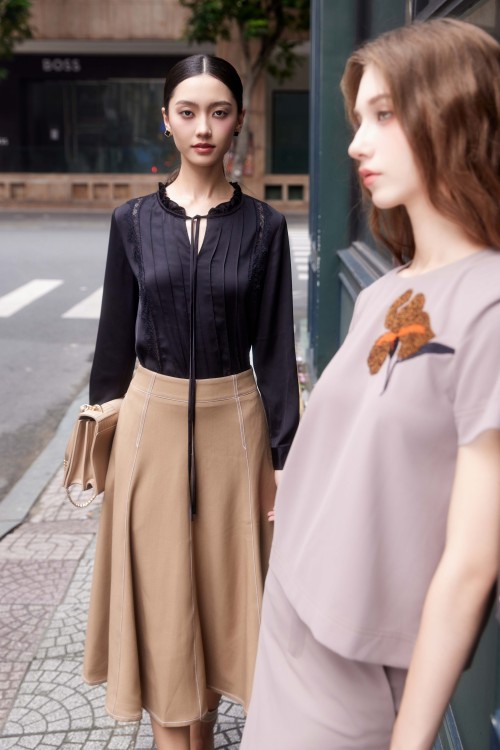 [🛒🇻🇳]Áo nữ – Black Long Sleeves Silk Blouse – , SKU – – sixdo.vn 🇻🇳🛒Top1Shop🛒 🇻🇳Top1Vietnam🇻🇳 🛍🛒🇻🇳