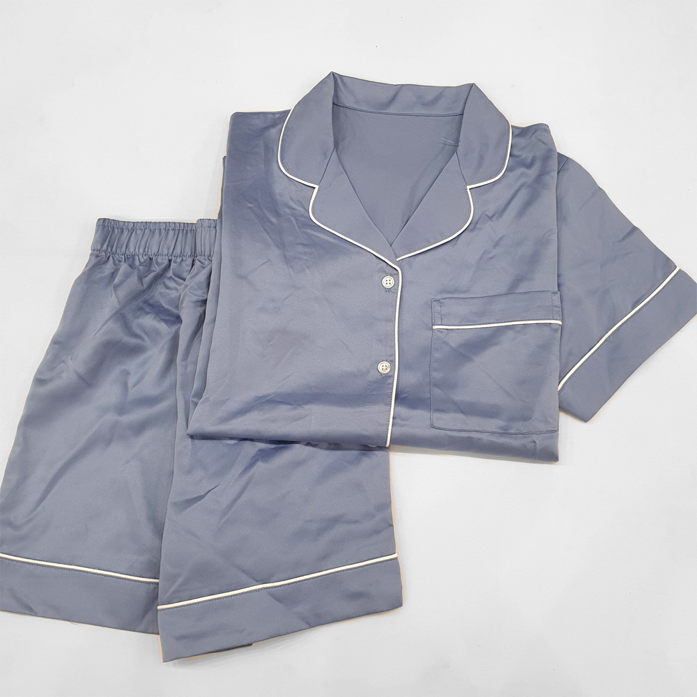 [🛒🇻🇳][47kg-56kg] Đồ bộ pyjama lụa satin size mẹ và bé gái lớn hàng xuất Nhật rất mát màu xanh lam – Thời trang trẻ em Bé Sành Điệu , SKU – BN253-22 – besanhdieu.com 🇻🇳🛒Top1Shop🛒 🇻🇳Top1Vietnam🇻🇳 🛍🛒🇻🇳