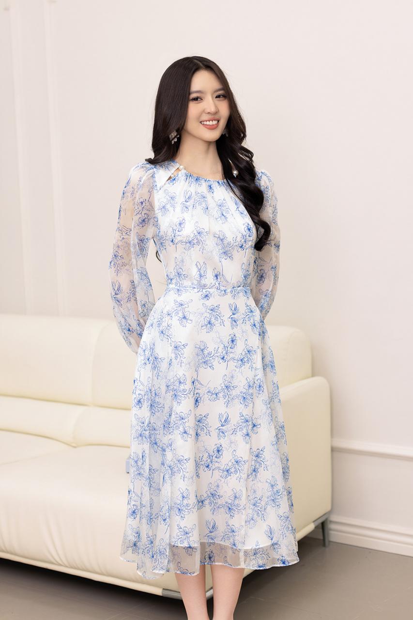 [🛒🇻🇳]Đầm xòe họa tiết hoa tay dài – K&K Fashion , SKU – HL29-05 – kkfashion.vn 🇻🇳🛒Top1Shop🛒 🇻🇳Top1Vietnam🇻🇳 🛍🛒🇻🇳
