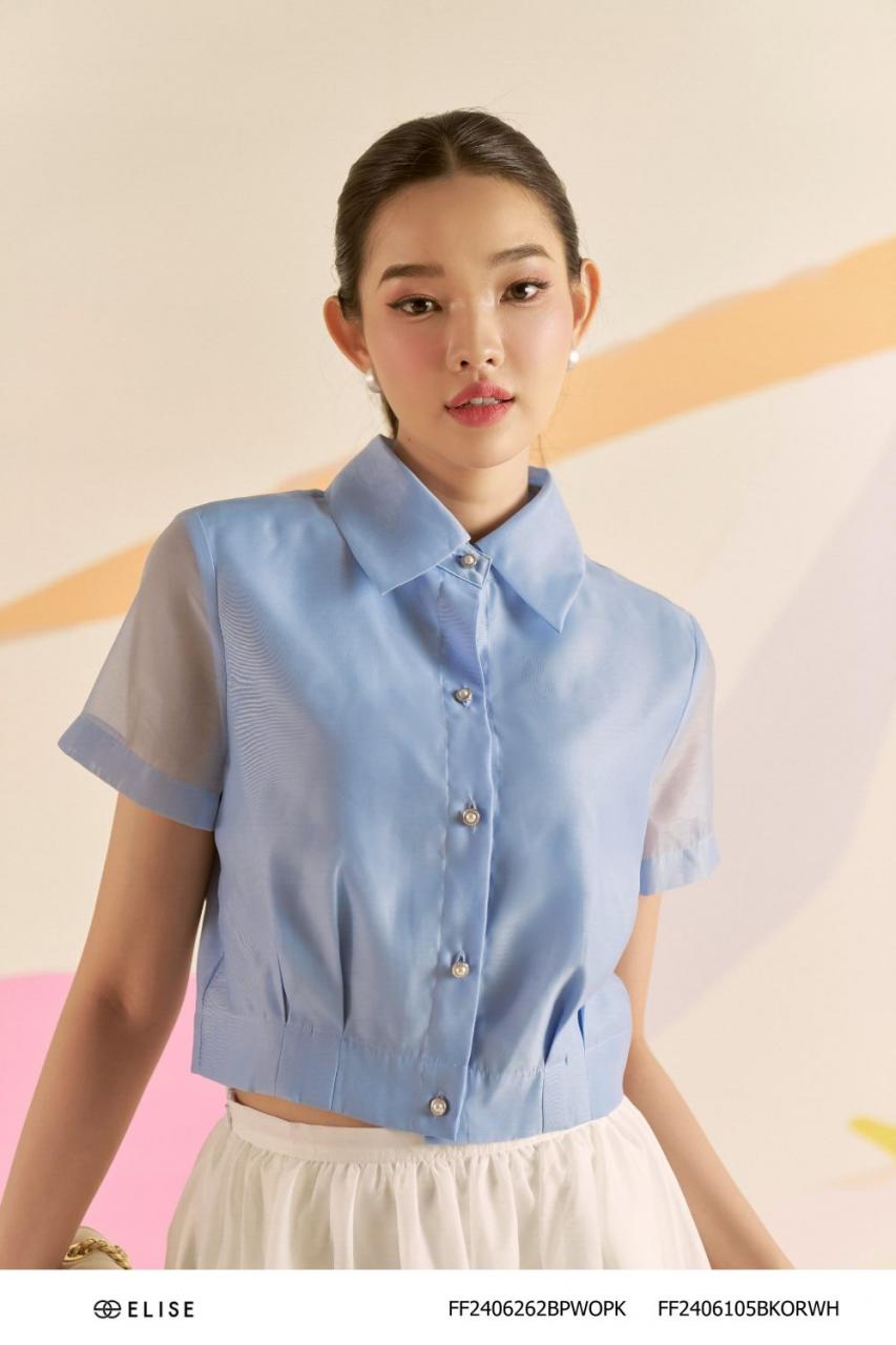 [🛒🇻🇳]SM TƠ XANH CỔ ĐỨC XẾP LY GẤU – , SKU – FF2407019TSORBL – elise.vn 🇻🇳🛒Top1Shop🛒 🇻🇳Top1Vietnam🇻🇳 🛍🛒🇻🇳