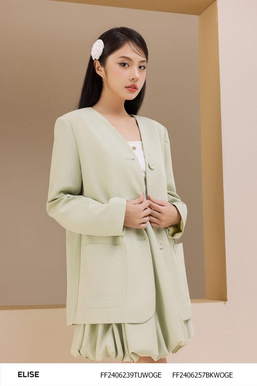 [🛒🇻🇳]VEST XANH BẠC HÀ CỔ V TÚI ỐP DIỄU CHỈ – , SKU – FF2406239TUWOGE – elise.vn 🇻🇳🛒Top1Shop🛒 🇻🇳Top1Vietnam🇻🇳 🛍🛒🇻🇳