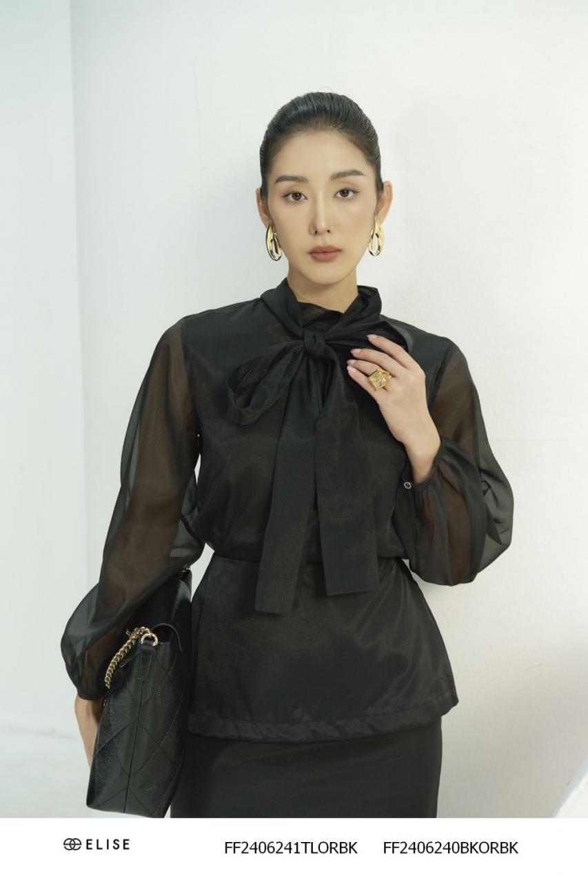 [🛒🇻🇳]SM TƠ ĐEN CỔ BUỘC DÂY SAU – , SKU – FF2406241TLORBK – elise.vn 🇻🇳🛒Top1Shop🛒 🇻🇳Top1Vietnam🇻🇳 🛍🛒🇻🇳