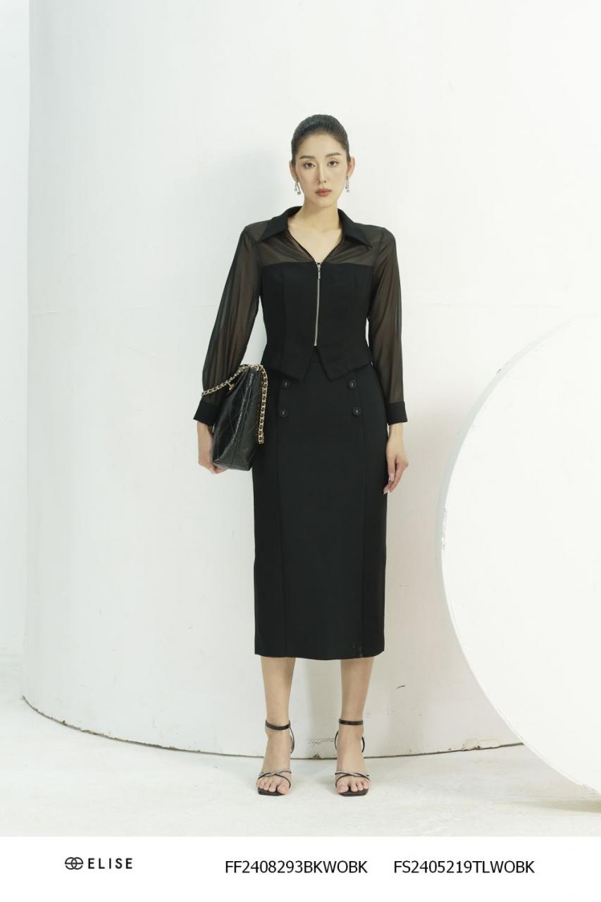 [🛒🇻🇳]JUPE ĐEN LY 2 BÊN ĐÍNH CÚC – , SKU – FF2408293BKWOBK – elise.vn 🇻🇳🛒Top1Shop🛒 🇻🇳Top1Vietnam🇻🇳 🛍🛒🇻🇳