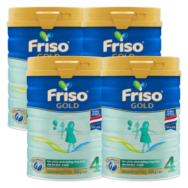 [🛒🇻🇳]Combo 4 Sữa Friso Gold số 4 850g (2 – 6 tuổi) – Friso Gold , SKU – 2428000000002 – concung.com 🇻🇳🛒Top1Shop🛒 🇻🇳Top1Vietnam🇻🇳 🛍🛒🇻🇳