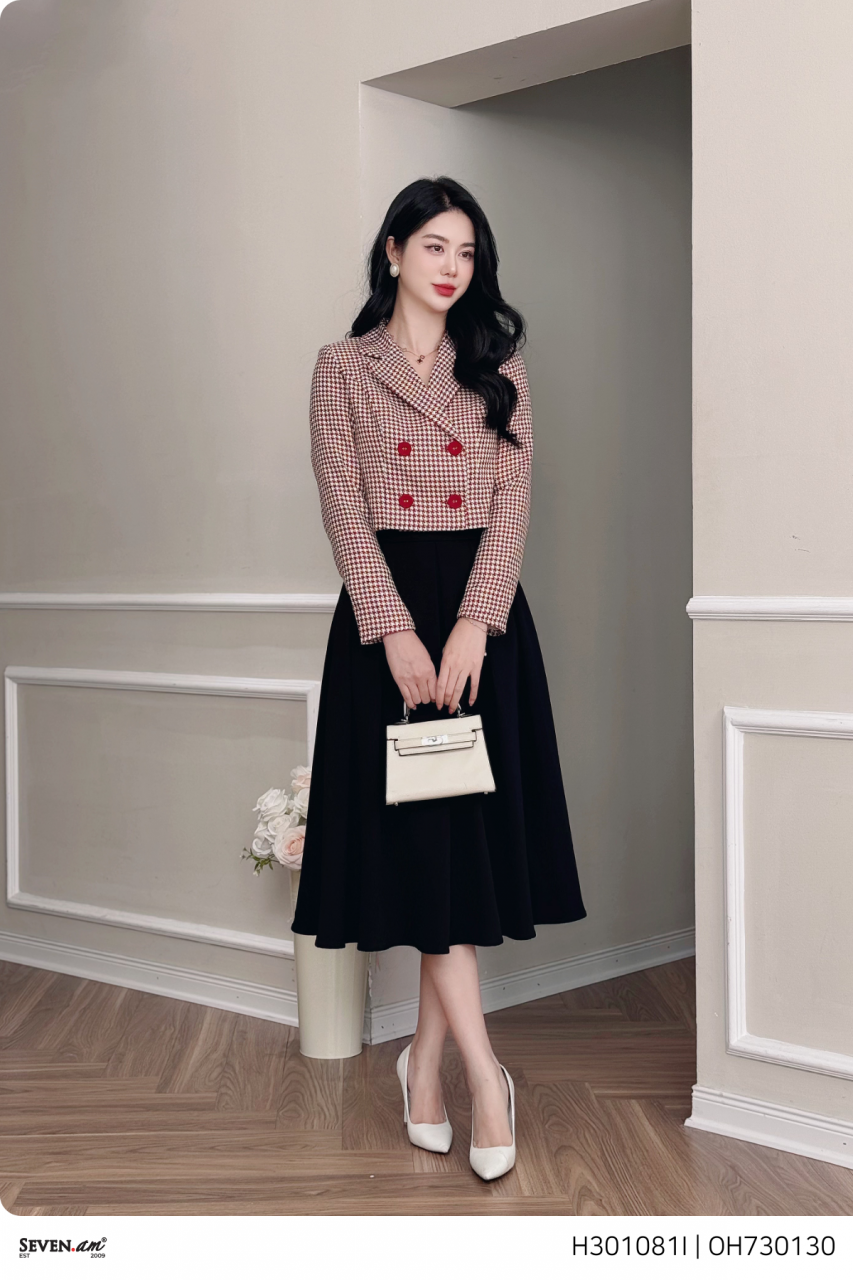 [🛒🇻🇳]Áo dáng lửng dạ text hoạ tiết đỏ đô thời trang nữ Seven.AM H301081I – Seven.AM , SKU – – sevenam.vn 🇻🇳🛒Top1Shop🛒 🇻🇳Top1Vietnam🇻🇳 🛍🛒🇻🇳