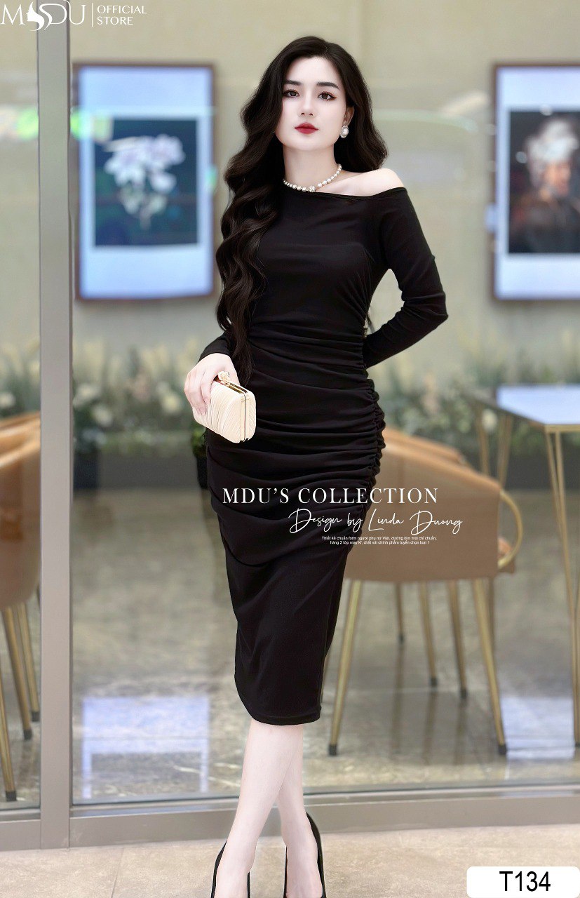 [🛒🇻🇳]Váy Đầm Body T134 : Thiết Kế Body Chuyền Thống Cách Điệu Cao Cấp Đen – , SKU – – mdufashion.com 🇻🇳🛒Top1Shop🛒 🇻🇳Top1Vietnam🇻🇳 🛍🛒🇻🇳