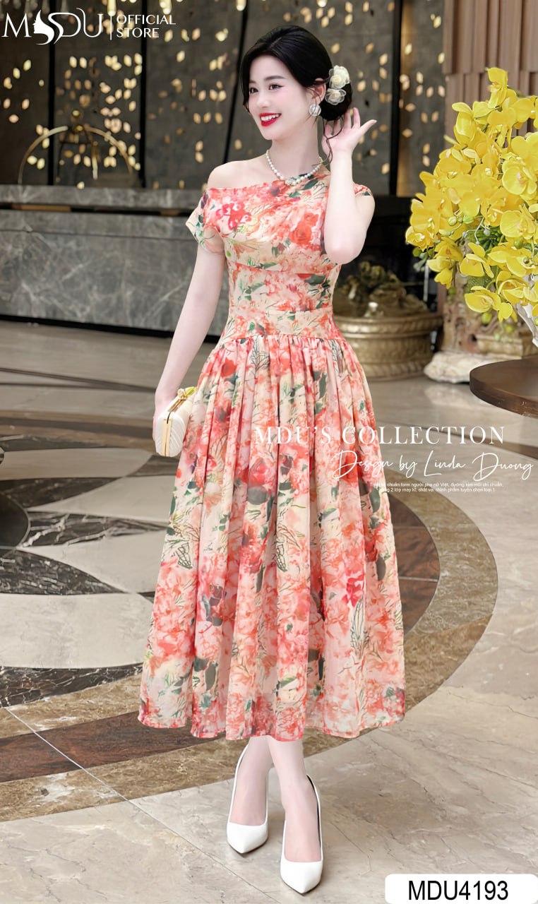 [🛒🇻🇳]Váy Thiết Kế MDU4193 – Dáng Dài Trễ Vai Gam Màu Nhẹ Nhàng Tinh Tế – , SKU – – mdufashion.com 🇻🇳🛒Top1Shop🛒 🇻🇳Top1Vietnam🇻🇳 🛍🛒🇻🇳