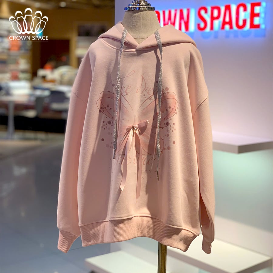 [🛒🇻🇳]Áo Nỉ Hoodie Thu Đông Cao Cấp Crown Space Dáng Thụng Tay Dài Cá Tính Màu Hồng Dịu Baby Cho Bé Gái CKGL5141217 từ 19kg đến 33kg – Crown Space , SKU – CKGL5141217.P.6 – crownspace.vn 🇻🇳🛒Top1Shop🛒 🇻🇳Top1Vietnam🇻🇳 🛍🛒🇻🇳