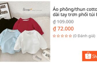[🆕🇻🇳]  Đậu Đậu chuyên thời trang cho bé yêu 🧑‍🧒❤️️👶⭐️ Áo phông/thun cotton dài tay trơn phối túi Beemo phong cách basic Hàn Quốc cho bé trai bé gái | Shopee Việt Nam , shares-0✔️ , likes-0❤️️ , date-2024-10-05 01:01:33🇻🇳🇻🇳🇻🇳📰🆕