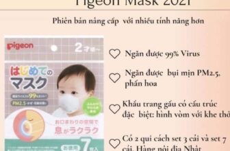 [🆕🇻🇳] Shop Mẹ Khôi Nguyên – Chuyên bỉm sữa và đồ dùng cho mẹ & bé 🧑‍🧒❤️️👶⭐️  BẢO BỐI MÙA DỊCH CỦA CÁC CON ĐÂY.KHẨU TRANG GẤU PIGEON JAPAN CÙNG EM ĐI KHẮP THẾ GIAN
Khẩu trang Pigeon cho bé được làm từ chất liệu bông hoạt tính đã , shares-0✔️ , likes-10❤️️ , date-2022-03-17 03:06:18🇻🇳🇻🇳🇻🇳📰🆕