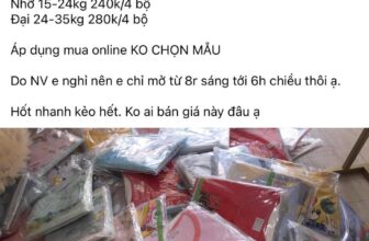 [🆕🇻🇳]  Kids House Shop – Chuyên Thời Trang Quảng Châu cho bé 🧑‍🧒❤️️👶⭐️ săn sale các mẹ ơi
Vài combo cho đơn buổi sáng . Đừng quên săn sale nha các mẹ
, shares-0✔️ , likes-2❤️️ , date-2023-05-04 14:41:33🇻🇳🇻🇳🇻🇳📰🆕