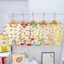 [🆕🇻🇳] BABY & MOM’s -Thời trang trẻ em 🧑‍🧒❤️️👶⭐️ Sài Gòn sáng nắng chiều mưa
 Thành ra là khách rất “ưa” bộ dài Bộ dài tay thun lạnh  nềm kem in hoạ tiết phối viền  – bảng màu mới siêu đẹp cho bé 
 sz 6-1 , shares-0✔️ , likes-0❤️️ , date-🇻🇳🇻🇳🇻🇳📰🆕