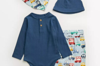 [🆕🇻🇳] Bishop-Chuyên hàng hiệu UK có sẵn cho bé 🧑‍🧒❤️️👶⭐️ Set bộ bodysuit họa tiết ô tô Tuu sale 25%!!!!
set này gồm có 5 món ạ (bodysuit , quần legging , 2mũ , tất)
hãng còn đầy đủ sz
0-1m 0-3m 3-6m 6-9m 9-12 , shares-0✔️ , likes-0❤️️ , date-2023-10-24 15:51:57🇻🇳🇻🇳🇻🇳📰🆕