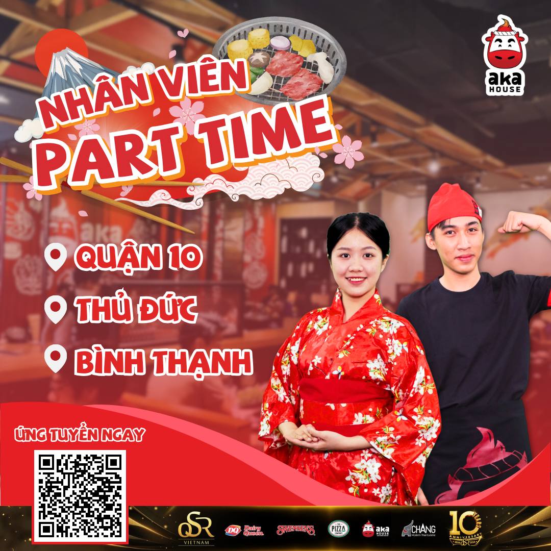 [🆕🇻🇳] Aka House – Quán nướng Nhật Bản 🍔 Top1Food 🍜 MÙA NÀY LÀ MÙA GÌ THẾ?
…chắc chắn là mùa tìm việc làm thêm cho dịp hè nè các sinh viên ơiiii

Ứng tuyển VIỆC LÀM PART TIME tại Aka House ngay để có cơ hộ , shares-0✔️ , likes-8❤️️ , date-2024-06-19 20:30:01🇻🇳🇻🇳🇻🇳📰🆕