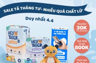 [🆕🇻🇳]  Hey Tiger Vietnam – Tã êm giá mềm thương hiệu đến từ New Zealand 🧑‍🧒❤️️👶⭐️  MUA TÃ ÊM, CHỐNG TRÀN NHẬN HỔ BÔNG XINH XẮN!Tã Hey Tiger được làm từ chất liệu mềm mại, kiểm định da liễu an toàn cho da bé và bảo vệ chống tràn lên đế , shares-1✔️ , likes-10❤️️ , date-2024-04-04 00:23:03🇻🇳🇻🇳🇻🇳📰🆕