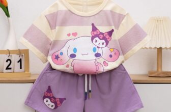 [🆕🇻🇳]  LT’s KID Shop-Chuyên hàng thiết kế cao cấp 🧑‍🧒❤️️👶⭐️ Mẫu mới nhé khách ơi!!! Bộ thun quần sọt bé gái KURUMI VÀ CINNAMON  Size: 15-34kg
3 màu : Tím, Hồng, Cam
Vải thun cotton chính phẩm bền đẹp, mặt vải mềm  , shares-0✔️ , likes-6❤️️ , date-2024-03-03 19:29:49🇻🇳🇻🇳🇻🇳📰🆕