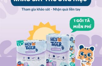 [🆕🇻🇳]  Hey Tiger Vietnam – Tã êm giá mềm thương hiệu đến từ New Zealand 🧑‍🧒❤️️👶⭐️ (English below)
Ý kiến của ba mẹ rrrrrất quan trọng với Hey TigerTham gia khảo sát ngay để có thể giành được 1 GÓI TÃ MIỄN PHÍ! Cách thức tham gia rất đ , shares-51✔️ , likes-138❤️️ , date-2024-03-15 01:00:19🇻🇳🇻🇳🇻🇳📰🆕