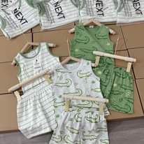[🆕🇻🇳]  Thóc Kids – Thời trang trẻ em – Chuyên sỉ lẻ quần áo xuất dư, made in VN cho trẻ 🧑‍🧒❤️️👶⭐️ #225k/3b Sẵn SLL sét 3b cá sấu xanh xinh quá .  Mình mặc siêu nhân với gấu thỏ nhiều rồi mình đổi sang cá sấu cho lạ mắt đi ạ Sét 3b 3 lỗ chất cotoon 4c si , shares-0✔️ , likes-0❤️️ , date-🇻🇳🇻🇳🇻🇳📰🆕