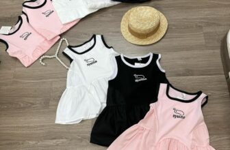 [🆕🇻🇳]  Thóc Kids – Thời trang trẻ em – Chuyên sỉ lẻ quần áo xuất dư, made in VN cho trẻ 🧑‍🧒❤️️👶⭐️ #129k/1 váy  váy cotton phối thô cho bé
Tone mầu nhẹ nhàng, thanh lịch, vải mềm mát
Hót hòn họt: Đen – Trắng – Hồng
Size 100: 8-11kg
Size 110: 11-14k , shares-1✔️ , likes-4❤️️ , date-2024-05-17 13:46:42🇻🇳🇻🇳🇻🇳📰🆕