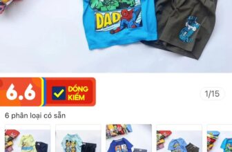 [🆕🇻🇳] Min Kids – Quần Áo Trẻ Em Xuất Dư 😎❤️️⭐️ -> Dọn Kho Sale 50% chỉ còn #57k/b
Bộ cotton Ru Design Made in VN chất cotton 100% được lựa chọn kỹ càng nên mềm, mát rượi. Min chỉ còn 3b sz 10-11.5k , shares-0✔️ , likes-0❤️️ , date-2024-06-04 16:15:23🇻🇳🇻🇳🇻🇳📰🆕