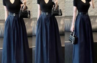 [🆕🇻🇳]  Mom And Kid Store – Thời Trang Cho Mẹ Và Bé 🧑‍🧒❤️️👶⭐️ GOM: Set basic CV JEANS mix kèm phông
SET basic quá hoàn hảo luôn ạ
Chân Váy JEANS dáng xoè  ( không co giãn)
Áo thun  co giãn thoải mái
hàng siêu h , shares-0✔️ , likes-1❤️️ , date-2024-06-10 01:11:05🇻🇳🇻🇳🇻🇳📰🆕