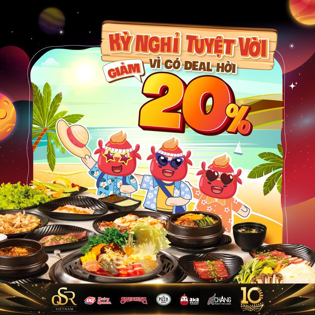 [🆕🇻🇳] Aka House – Quán nướng Nhật Bản 🍔 Top1Food 🍜 KỲ NGHỈ TUYỆT VỜI VÌ CÓ DEAL HỜI GIẢM NGAY 20%

Chớp deal tại đây nè:  

Ở đây không có gì ngoài chiếc deal phiên bản mùa hè Giảm 20% tối đa 150k và tình y , shares-1✔️ , likes-7❤️️ , date-2024-06-27 17:30:06🇻🇳🇻🇳🇻🇳📰🆕