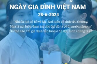 [🆕🇻🇳] Hocmai.vn Tiểu học 📚 Top1Learn 📕   CHÚC MỪNG NGÀY GIA ĐÌNH VIỆT NAM 28-6-2024
Nhà là nơi có Bố và Mẹ, nơi luôn có tình yêu thương
Hãy cùng tối nay quây quần tối bữa cơm gia đình
Chúc mừng  , shares-0✔️ , likes-3❤️️ , date-2024-06-27 21:47:34🇻🇳🇻🇳🇻🇳📰🆕