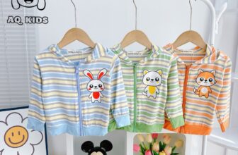 [🆕🇻🇳] Tổng kho Hiền baybyo chuyên sỉ lẻ quần áo trẻ em giá rẻ 🧑‍🧒❤️️👶⭐️ Áo khoác sọc Minlybaby
Bao chất thun lạnh loại 1: mềm, mịn, mát
Bao kiểm tra hàng trước khi nhận
Hàng sẵn giao ngay
_________________________
Không , shares-4✔️ , likes-149❤️️ , date-2024-07-01 14:19:11🇻🇳🇻🇳🇻🇳📰🆕