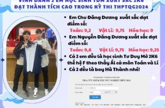 [🆕🇻🇳] Học Toán Lí cùng thầy Ái và Tư Duy Mở 📚 Top1Learn 📕 Thôi thì nhà người ta vinh danh thủ khoa + á khoa + 10 điểm + 98 như mưa…Còn thầy Ái vinh danh em cậu học sinh TDM2K6  CÓ DUYÊN VỚI NHAU LẮM LUÔN ĐÓ CÁC  , shares-0✔️ , likes-13K❤️️ , date-2024-07-20 02:25:24🇻🇳🇻🇳🇻🇳📰🆕