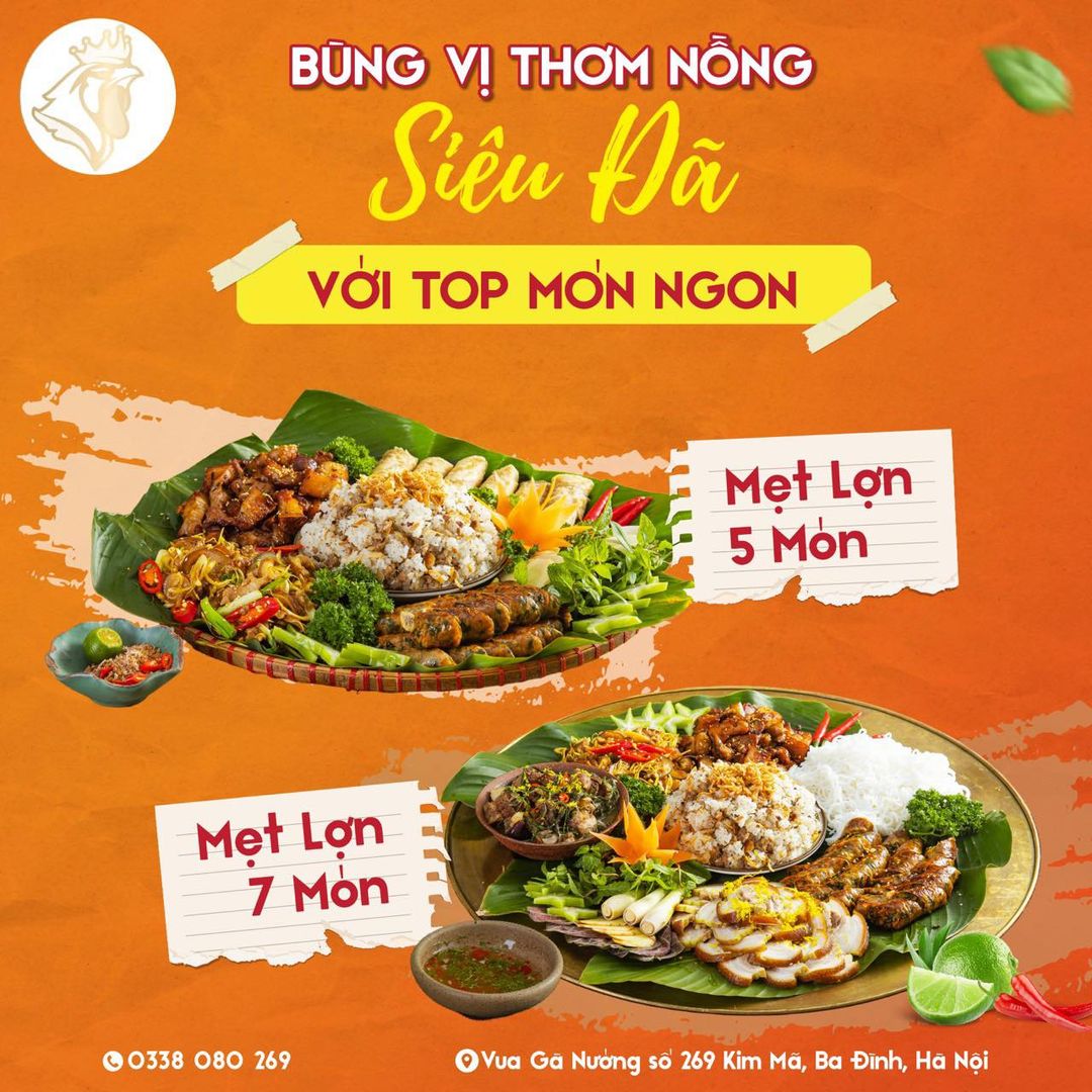 [🆕🇻🇳] Vua Gà Nướng – Thương Hiệu Gà Ngon 🍔 Top1Food 🍜 BÙNG VỊ THƠM NỒNG SIÊU ĐÃ VỚI TOP MÓN NGON TẠI VUA GÀ NƯỚNG
——————-
Menu Vua Gà Nướng thì đa dạng các bạn ui. Ngoài những món gà không lối thoá , shares-0✔️ , likes-44❤️️ , date-2024-08-10 20:57:23🇻🇳🇻🇳🇻🇳📰🆕