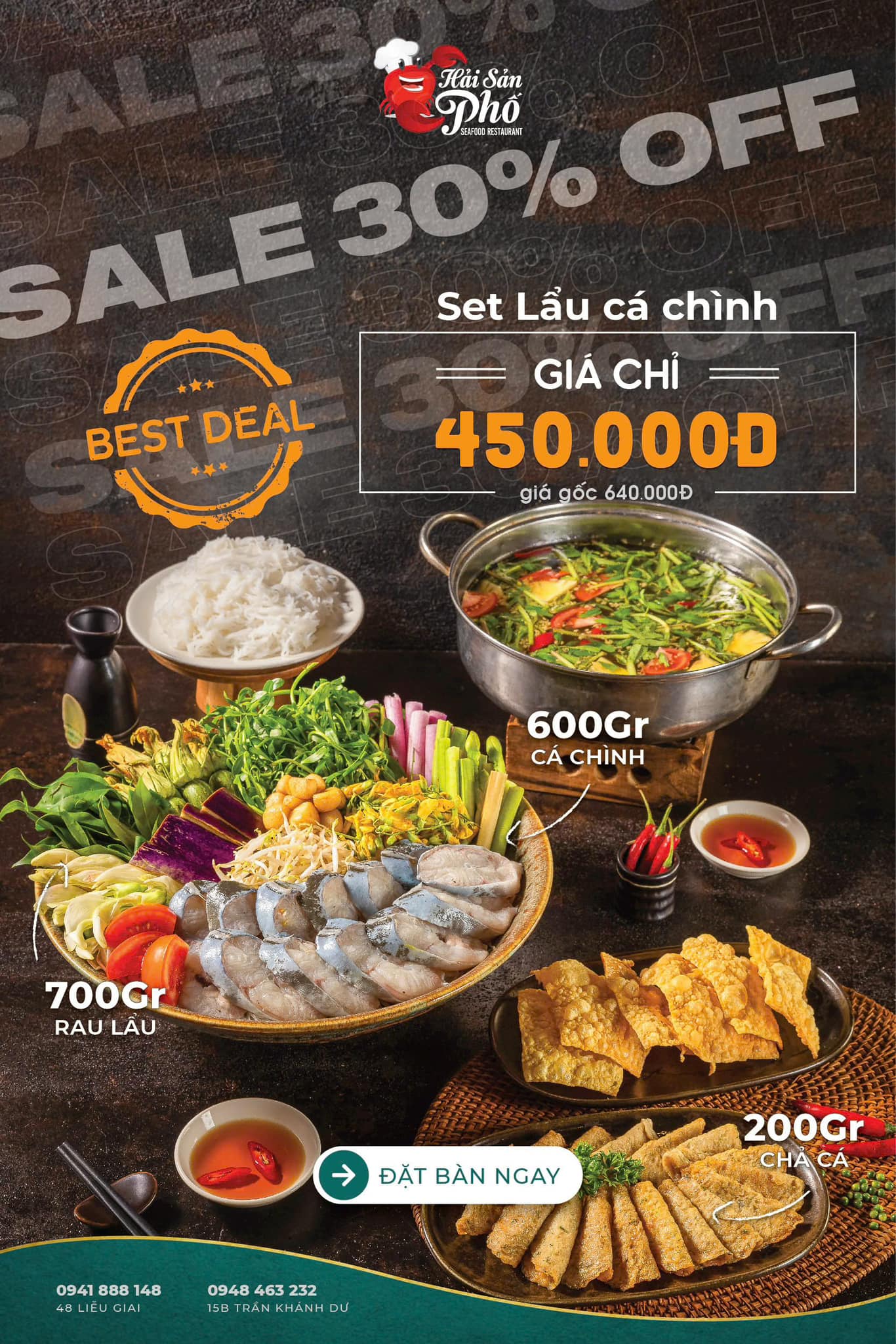 [🆕🇻🇳] Hải Sản Phố – 48 Liễu Giai 🍔 Top1Food 🍜 KHUYẾN MÃI THÁNG – MỞ TIỆC XẢ LÁNG 
[ENGLISH BELOW – 아래에 한국어]
 Tháng 8 này bạn có “hẹn” với những bữa tiệc nhưng chưa tìm được địa điểm phù hợp
HẢI SẢN PHỐ , shares-0✔️ , likes-2❤️️ , date-2024-08-16 19:13:00🇻🇳🇻🇳🇻🇳📰🆕