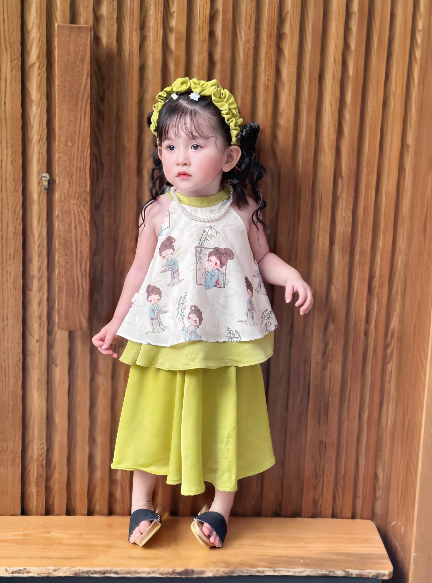 [🆕🇻🇳] Su An Kids – Phân phối Sỉ & Lẻ Quần áo trẻ em hàng Quảng Châu CC, VNTK 🧑‍🧒❤️️👶⭐️  SET BỘ CỔ YẾM QUẦN DÀI TẶNG BỜM – KHĂN  – Thiết kế: Set bộ trung thu áo cổ yếm chất cotton hoạ tiết  xinh xắn  kết hợp chân váy lụa ống sớ dễ thương cho b , shares-0✔️ , likes-2❤️️ , date-2024-08-18 16:00:34🇻🇳🇻🇳🇻🇳📰🆕