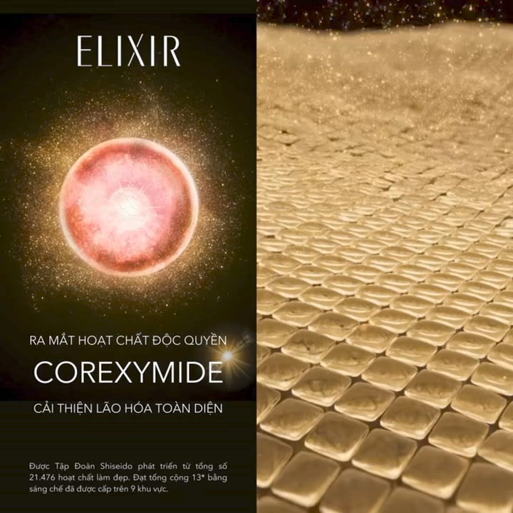ELIXIR The Serum | Hoạt Chất Độc Quyền Mới
Ra mắt hoạt chất CoreXymide, được tinh chọn và phát triển từ hơn 21.476 các hoạt chất làm đẹp, giúp phục hồi m
