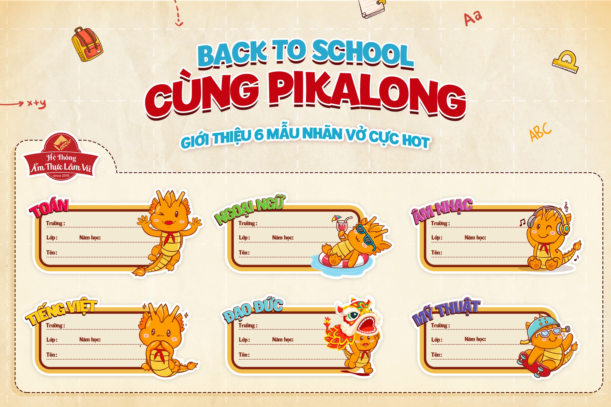 [🆕🇻🇳] Hệ Thống Bánh Mì Lâm Vũ 🍔 Top1Food 🍜 TRÌNH LÀNG BỘ 6 NHÃN VỞ “BACK TO SCHOOL CÙNG PIKALONG”

Bộ sưu tập đặc biệt dành tặng các “búp măng non” trong mùa tựu trường này, đảm bảo mẫu nào cũng có  , shares-0✔️ , likes-10❤️️ , date-2024-08-21 20:51:32🇻🇳🇻🇳🇻🇳📰🆕